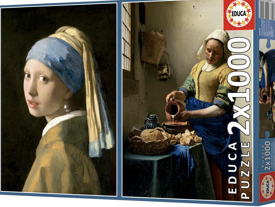 Educa Vermeer - 2 x 1000 stukjes legpuzzel