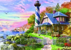 Educa Vuurtoren in Rock Bay - puzzel van 4000 stukjes