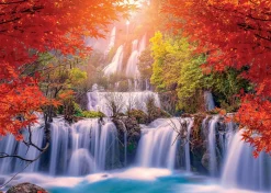 Educa Waterval in Thailand - puzzel van 2000 stukjes
