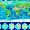 Educa Wereldkaart - Glow in the Dark - puzzel 1000 stukjes