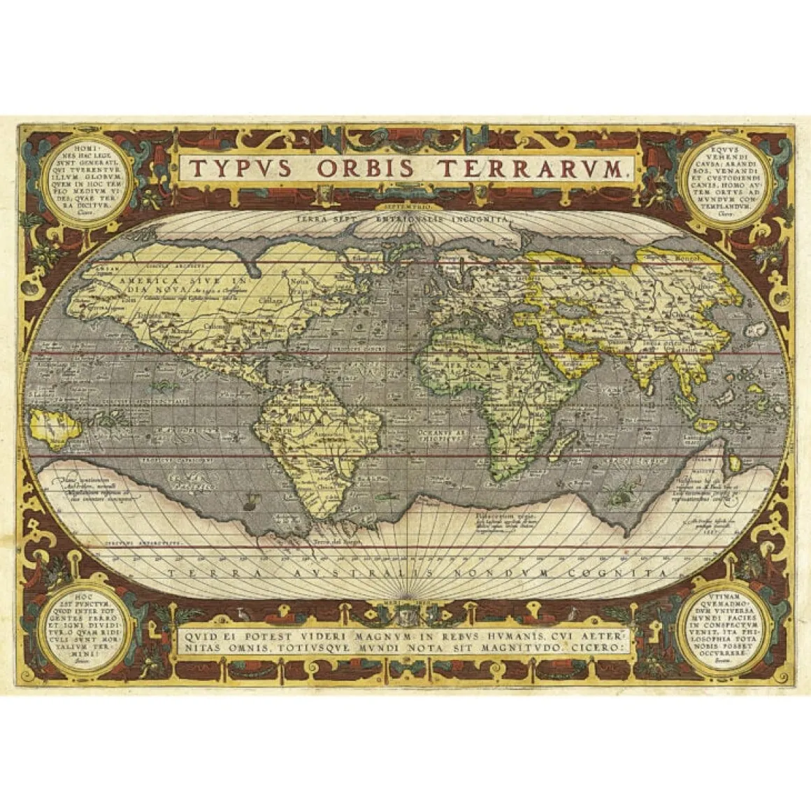 Educa Wereldkaart, Mapamundi - puzzel van 2000 stukjes