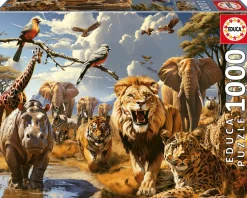 Educa Wilde Dieren - puzzel 1000 stukjes