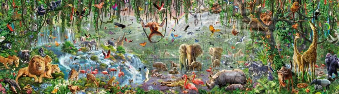 Educa Wildlife - 33600 stukjes