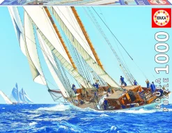 Educa Zeilboot op zee - puzzel 1000 stukjes