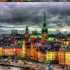 Educa Zicht op Stockholm in Zweden - legpuzzel van 1000 stukjes