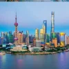 Educa Zonsondergang in Shanghai - puzzel 1000 stukjes