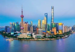 Educa Zonsondergang in Shanghai - puzzel 1000 stukjes