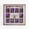 Eureka 10 Metalen breinbrekers - paarse set