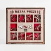 Eureka 10 Metalen breinbrekers - rode set