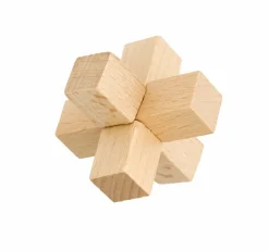 Eureka Junior*- 4 houten breinbrekers in doos