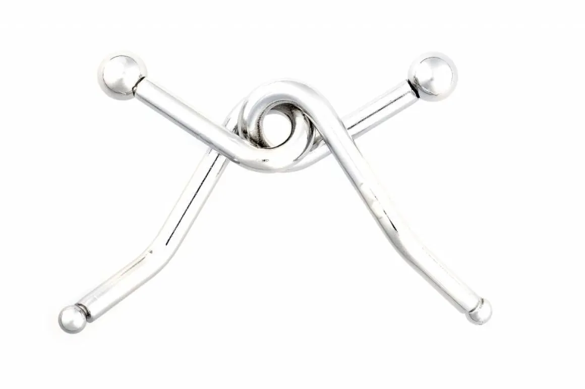 Eureka Mania Puzzels - Rood - 4 metalen breinbrekers in doos