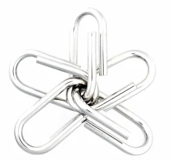Eureka Mania Puzzels - Rood - 4 metalen breinbrekers in doos