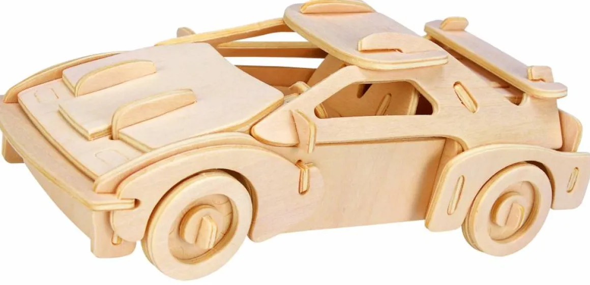 Eureka Racewagen - Gepetto's Workshop - 3D puzzel