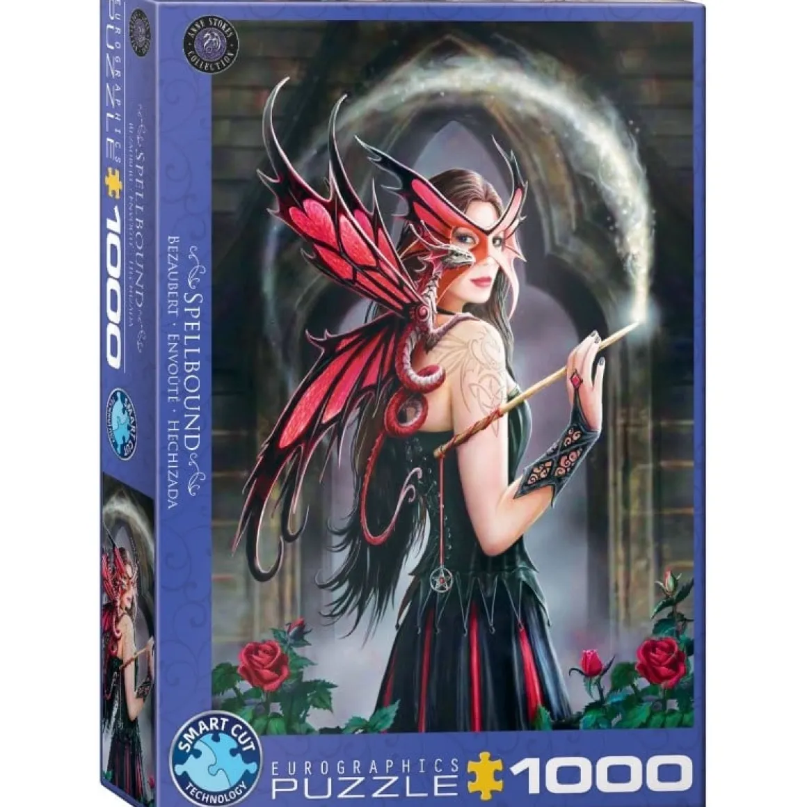 Eurographics Puzzles Betoverd - Anne Stokes - puzzel van 1000 stukjes