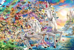 Eurographics Puzzles Eenhoorn fantasie - puzzel van 2000 stukjes