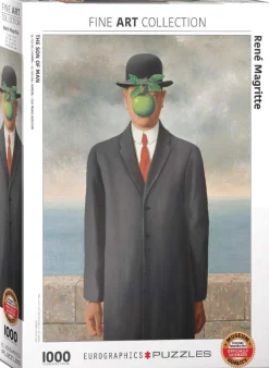 Eurographics Puzzles Magritte - De zoon der mensheid- puzzel van 1000 stukjes