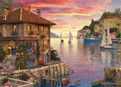 Eurographics Puzzles Middellandse haven - puzzel van 1000 stukjes