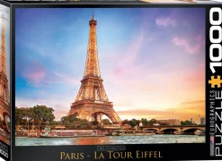 Eurographics Puzzles Parijs - Eiffeltoren - puzzel van 1000 stukjes