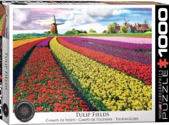 Eurographics Puzzles Veld vol tulpen - puzzel van 1000 stukjes