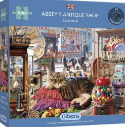 Gibsons Abbey's Antiekwinkel- puzzel van 1000 stukjes
