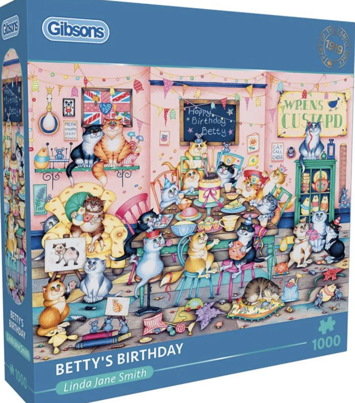 Gibsons Betty's verjaardag - puzzel van 1000 stukjes