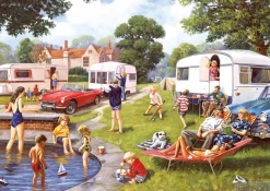 Gibsons Caravan uitstapjes - 2 puzzels van 500 stuks