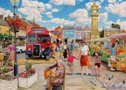 Gibsons Clocktower Market - puzzel van 1000 stukjes