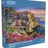Gibsons Dromen van Cinque Terre - puzzel van 1000 stukjes