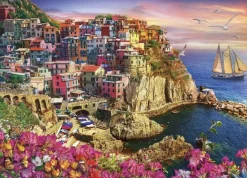 Gibsons Dromen van Cinque Terre - puzzel van 1000 stukjes