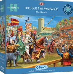 Gibsons Het steekspel bij Warwick - puzzel van 1000 stukjes