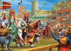 Gibsons Het steekspel bij Warwick - puzzel van 1000 stukjes