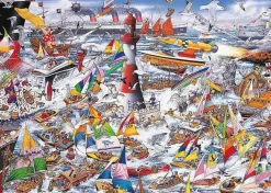 Gibsons I Love Boats - puzzel van 1000 stukjes
