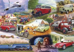Gibsons Iconische motoren - puzzel van 1000 stukjes