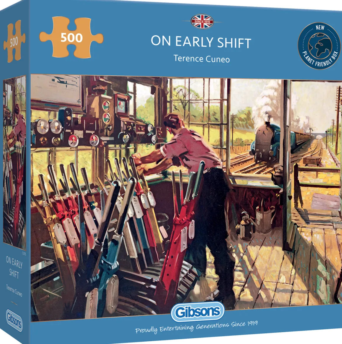 Gibsons In de vroege shift - puzzel van 500 stukjes