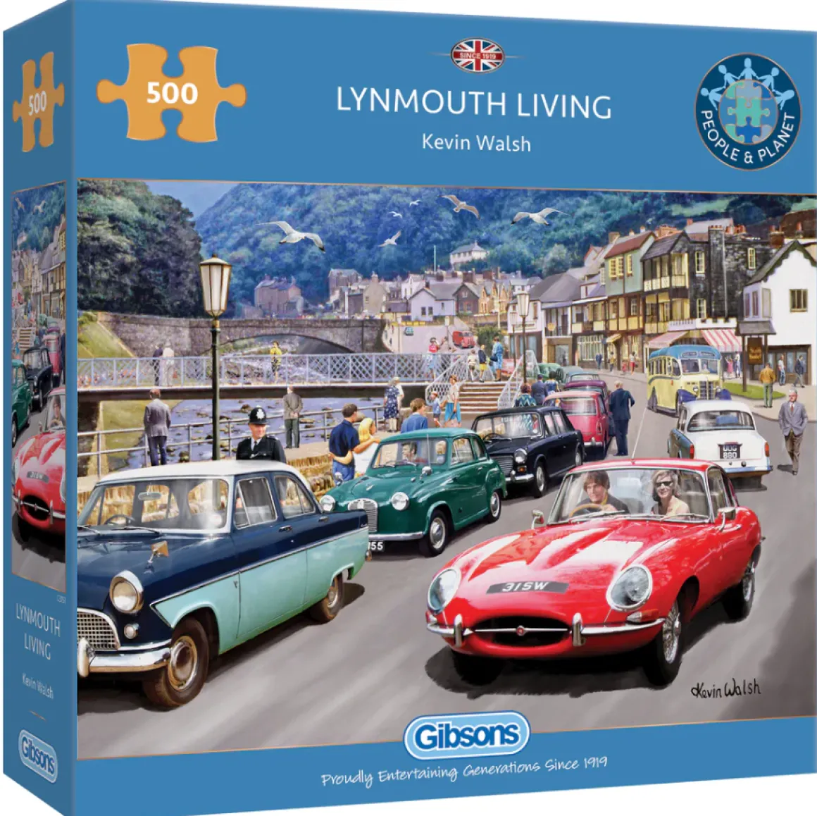 Gibsons Lynmouth Living - puzzel van 500 stukjes