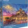 Gibsons Mont Saint-Michel - puzzel van 1000 stukjes