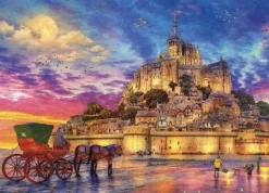 Gibsons Mont Saint-Michel - puzzel van 1000 stukjes