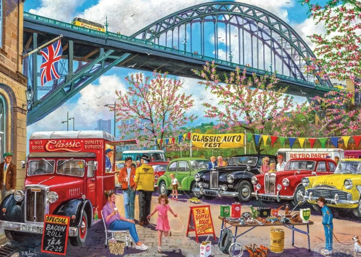 Gibsons Newcastle - puzzel van 1000 stukjes