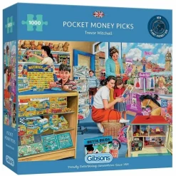 Gibsons Pocket Money Picks - puzzel van 1000 stukjes