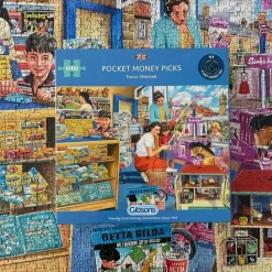 Gibsons Pocket Money Picks - puzzel van 1000 stukjes