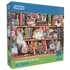 Gibsons Puss Back in Books - 500 XL stukjes