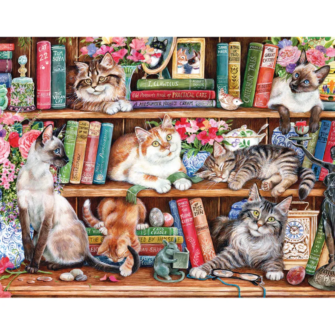 Gibsons Puss Back in Books - 500 XL stukjes