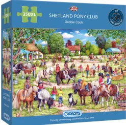 Gibsons Shetland Pony Club - puzzel van 250XL stukjes