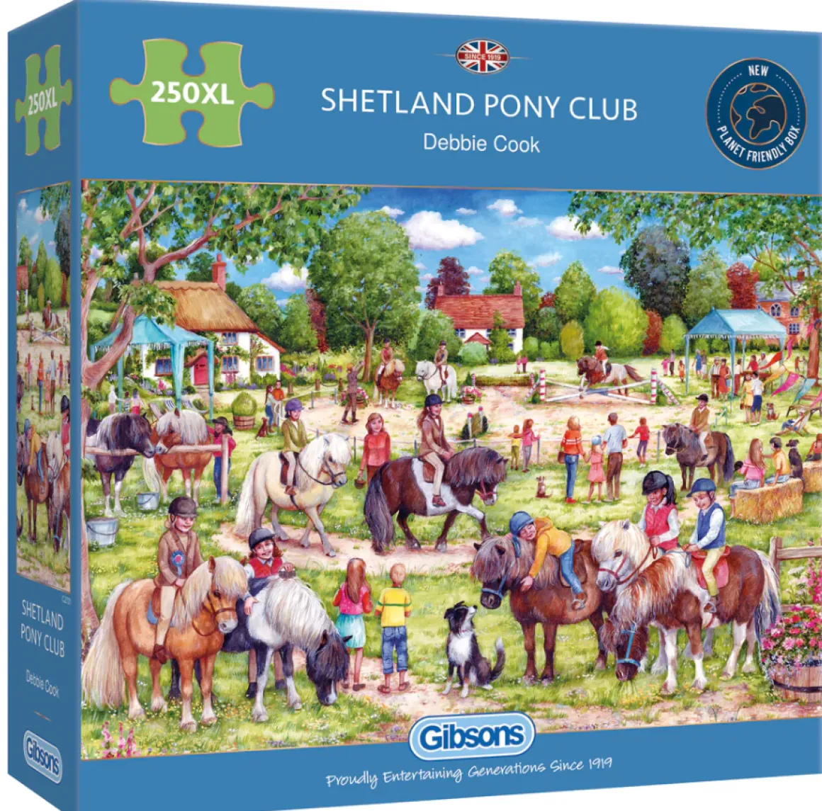 Gibsons Shetland Pony Club - puzzel van 250XL stukjes