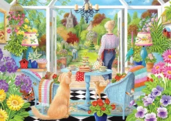 Gibsons Summer Reflections - puzzel van 100 XXL stukjes