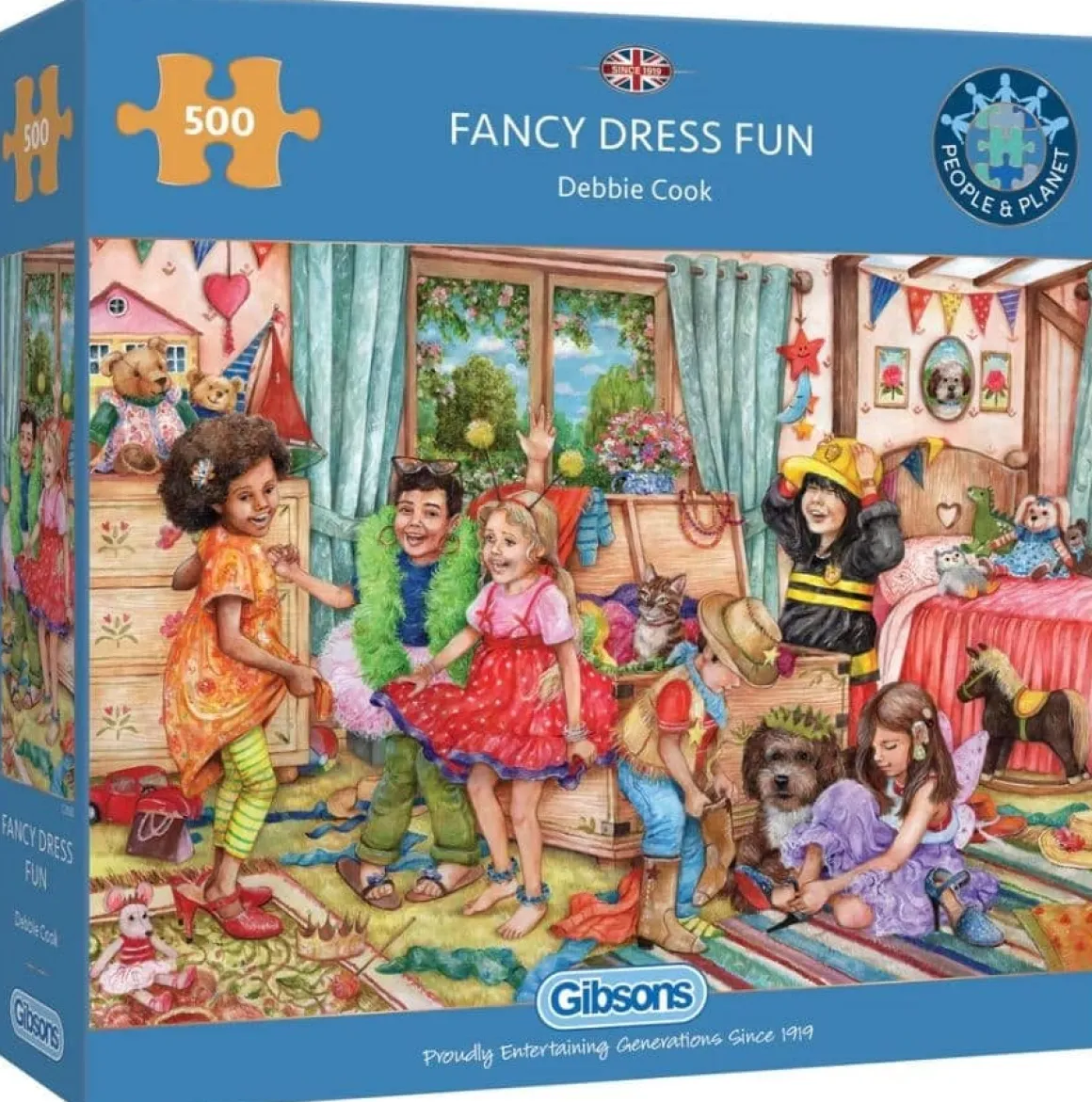 Gibsons Verkleedplezier - puzzel van 500 stukjes