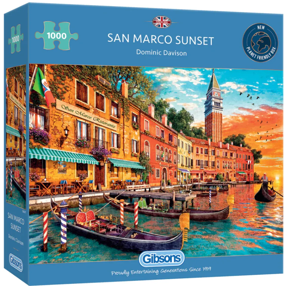 Gibsons Zonsondergang bij San Marco - puzzel van 1000 stukjes