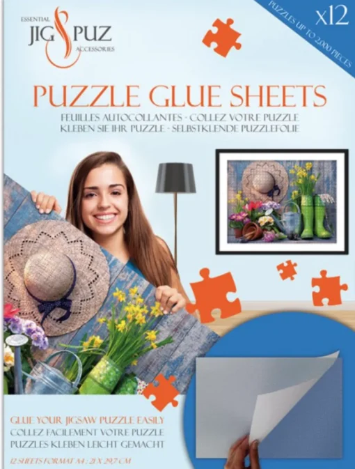 Jig and Puz Zelfklevende puzzelfolie voor 2000 stukjes