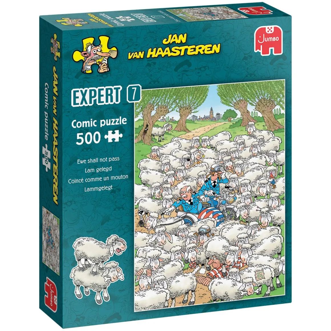 Jumbo Lam Gelegd - Expert 7 - Jan van Haasteren - puzzel van 500 stukjes