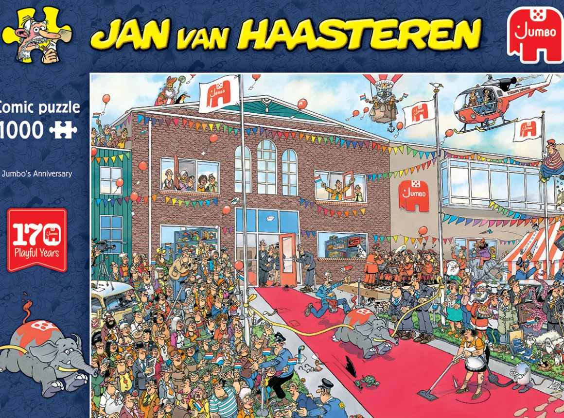 Jumbo Special 170 jaar Jumbo - Jan van Haasteren - puzzel van 1000 stukjes